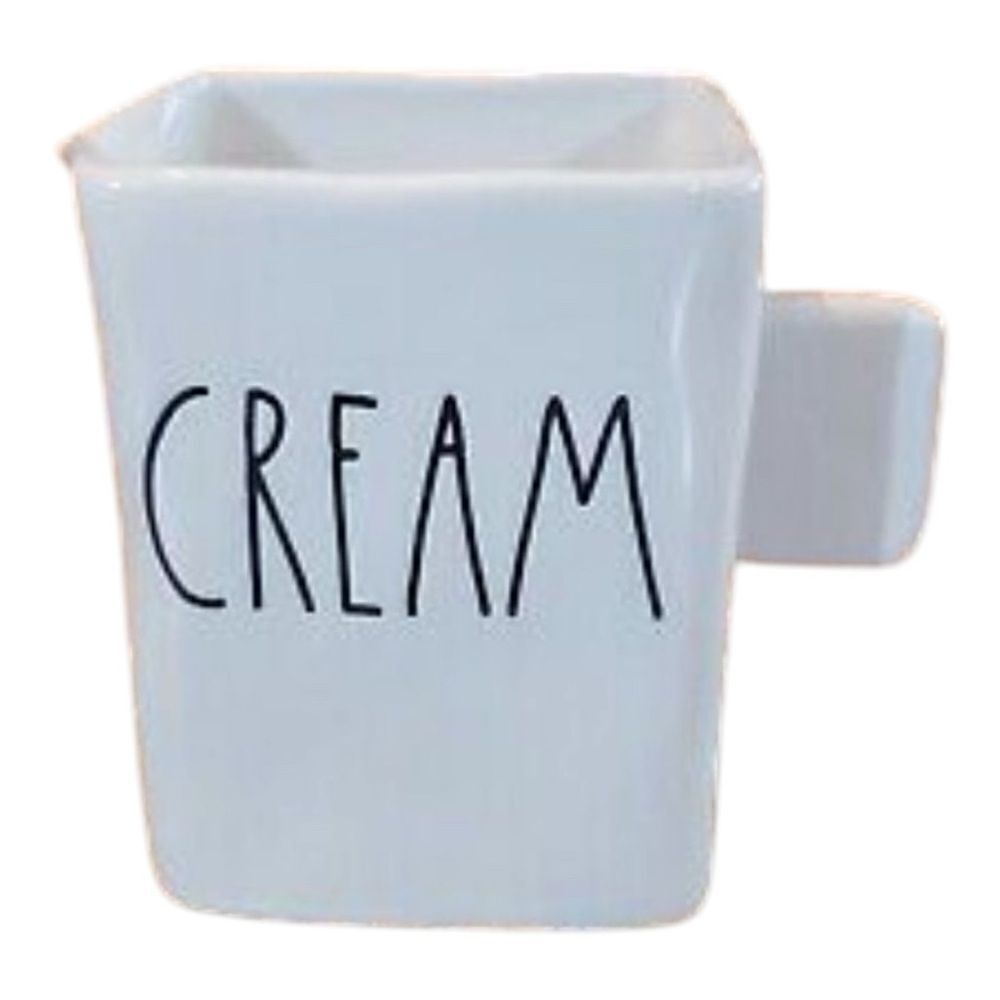 Rae Dunn Cream Square Rae Dunn By Magenta CREAM Canister Farmhouse